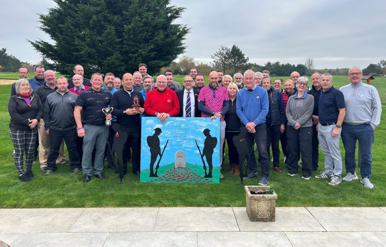 NEWPORT GOLFERS RAISE OVER £500 RAISED FOR ROYAL BRITISH LEGION