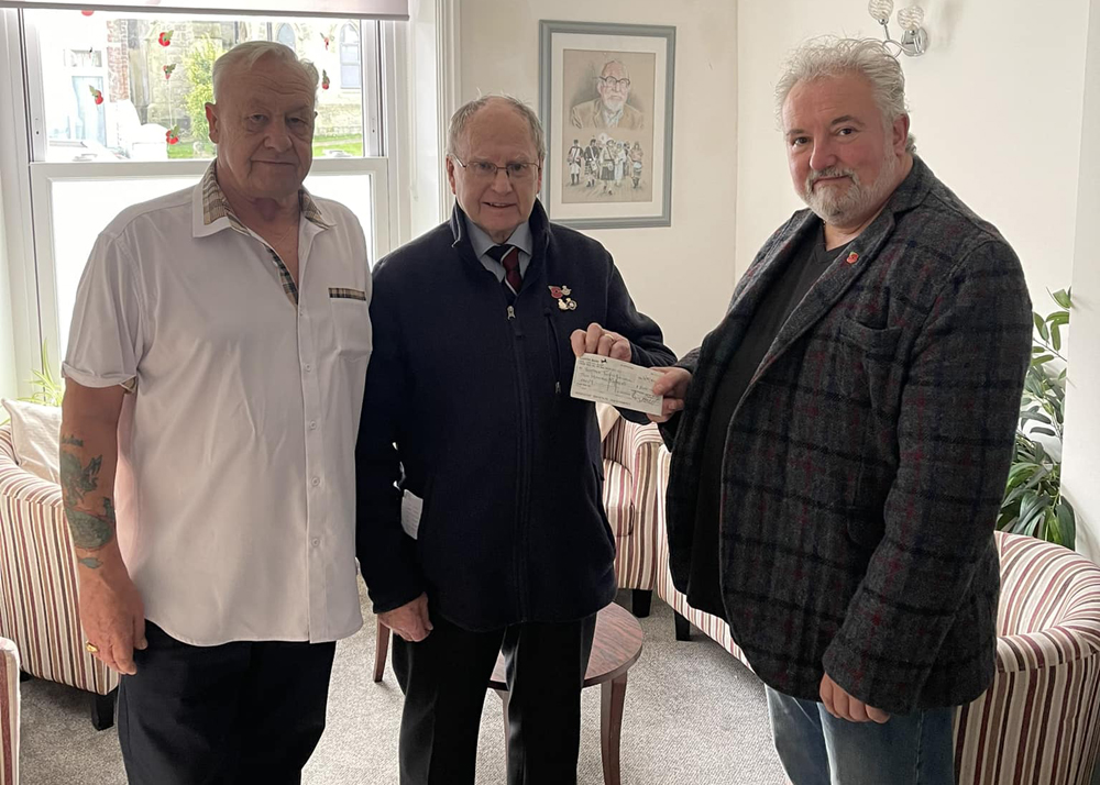 YARBOROUGH LODGE MEMBERS HELP SUPPORT VENTNOR’S WELL-BEING CAFE