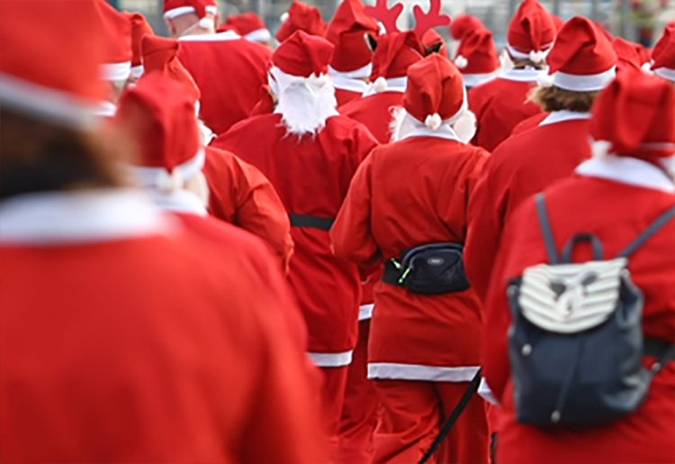 SPREAD HOLIDAY CHEER BY JOINING IN ON THE FUN OF A FESTIVE SANTA DASH