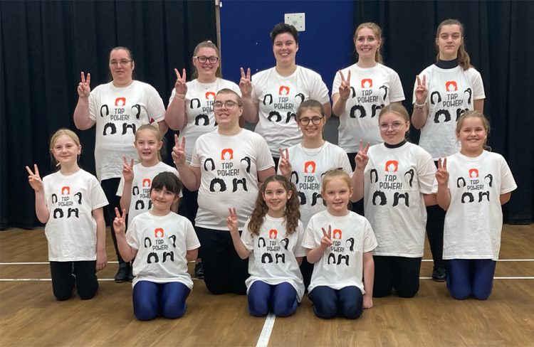 LOCAL TAP DANCERS TAKE PART IN TAPATHON FOR CHILDREN IN NEED