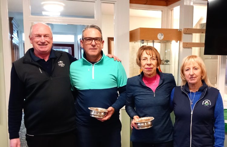 JULIE MILLER AND SHAUN MALLON TAKE TOP SPOT IN SMITHS COASTERS FOURSOMES