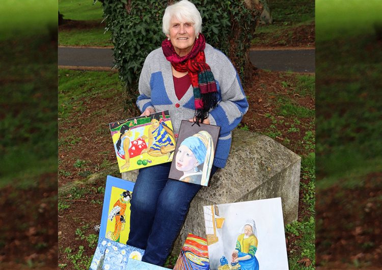 WORKS BY TRIBUTE ARTIST DONELLA GO ON SHOW AT CARISBROOKE PRIORY
