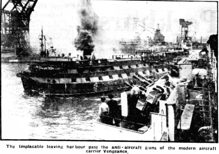 HMS IMPLACABLE WAS SUNK OFF THE ISLE OF WIGHT 75 YEARS AGO TODAY - Isle ...