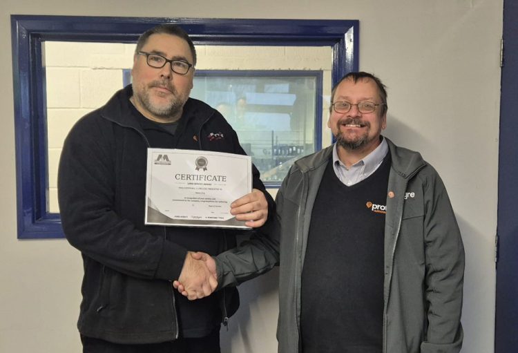 PROTYRE’S STEVEN KING RECOGNISED FOR 30 YEARS’ SERVICE