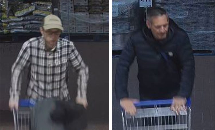 IMAGES RELEASED AS POLICE PROBE TESCO EXTRA THEFT