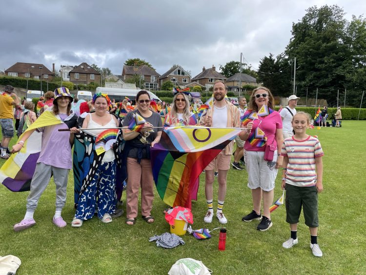 RECOGNITION FOR COLLEGE’S COMMITMENT TO LGBT+ INCLUSIVITY WITH RAINBOW FLAG AWARD