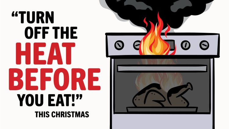 FIRE SERVICE WARNS ISLANDERS TO ‘TURN OFF THE HEAT BEFORE THEY EAT’ THIS CHRISTMAS