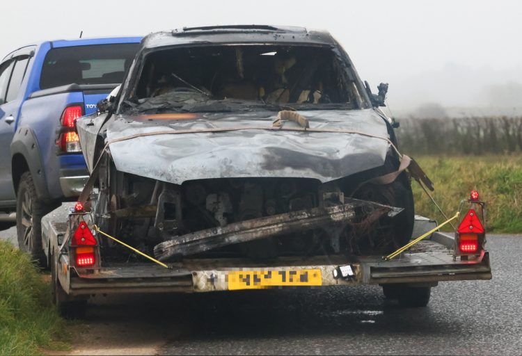 CAR FIRE IN MERSTONE TACKLED BY NEWPORT CREW