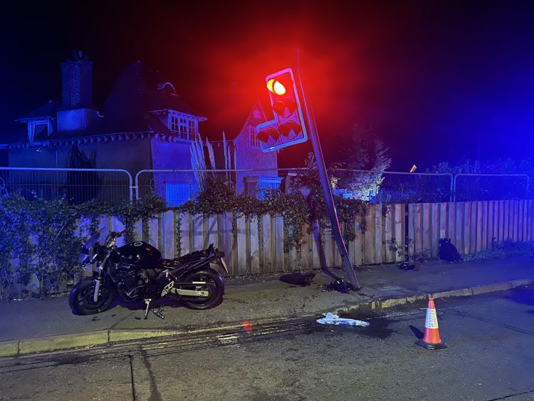 UPDATED: CRASH INVOLVING 2 MOTORCYCLES DAMAGES TRAFFIC LIGHT AT BUSY RYDE JUNCTION