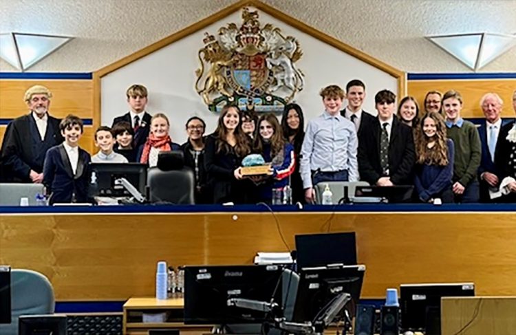RYDE SCHOOL WIN ANNUAL MOCK TRIALS COMPETITION AT THE WEEKEND