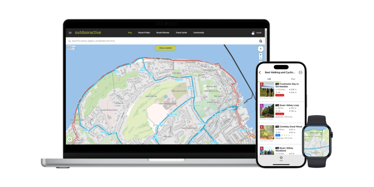 OUTDOORACTIVE MAP ENHANCED THANKS TO COLLABORATION WITH COUNCIL AND VISIT ISLE OF WIGHT