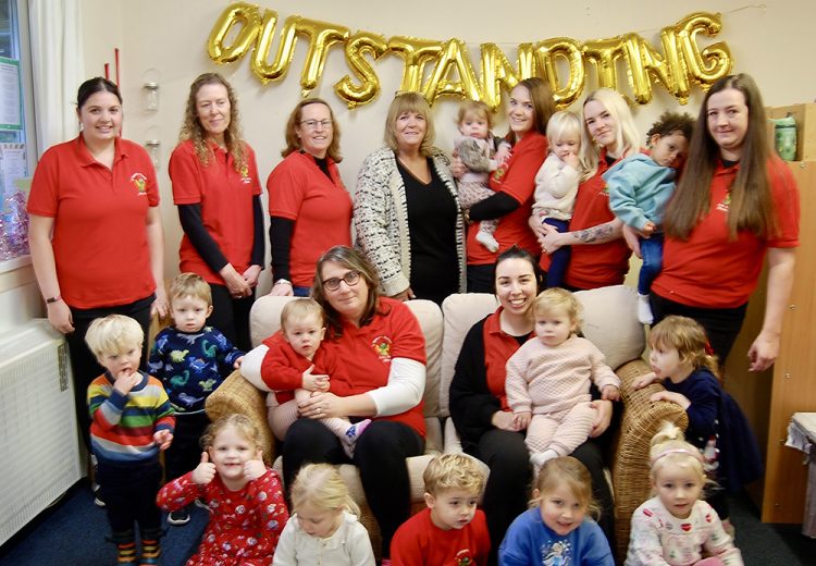 OUTSTANDING OFSTED REPORT FOR ARRETON’S ST GEORGE’S NURSERY AND PRE-SCHOOL
