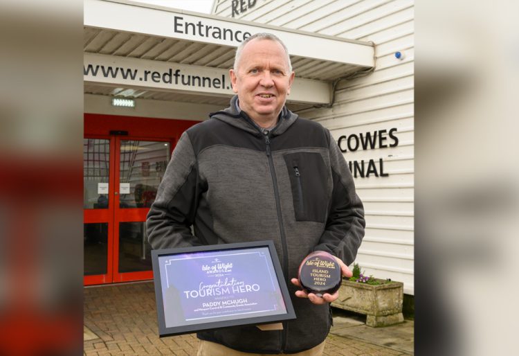 RED FUNNEL NAMES PADDY MCHUGH AS FIRST-EVER TOURISM HERO WINNER