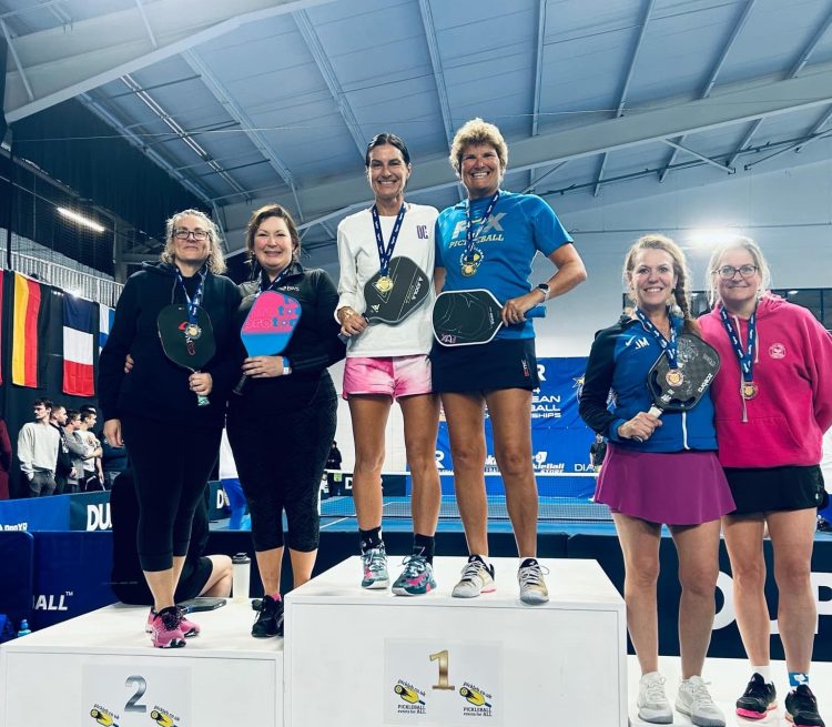 ISLE OF WIGHT’S SARAH HOWELL TAKES GOLD AT OPEN PICKLEBALL TOURNAMENT
