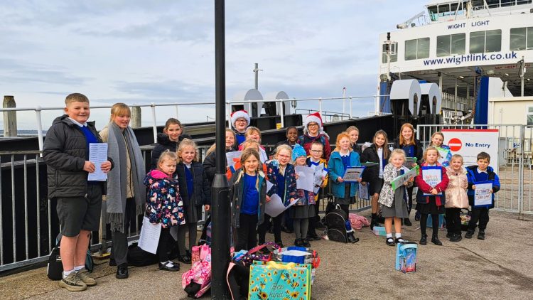 CHRISTMAS MUSIC TO SERENADE WIGHTLINK CUSTOMERS THIS FESTIVE SEASON