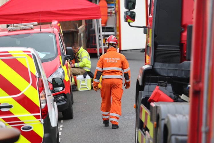 USAR MOBILISED AS SEARCH FOR MAN’S BODY BEGINS AFTER BLAZE IN RYDE