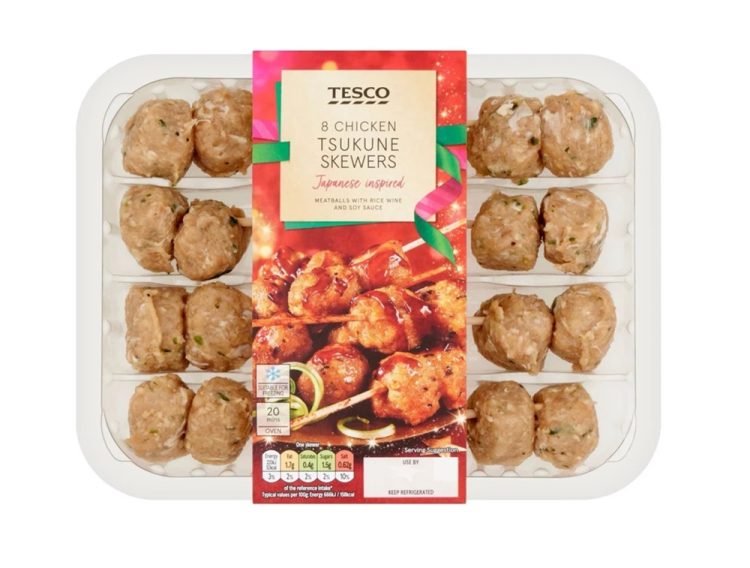 TESCO PARTY FOOD RECALL FOLLOWING USE BY DATE MIX UP