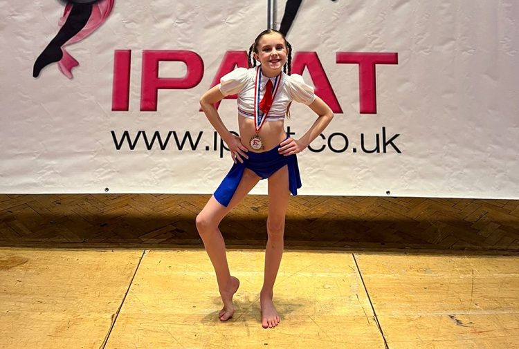 10-YEAR-OLD TABITHA TAKES PODIUM IN INTERNATIONAL POLE AND AERIAL TOURNAMENT