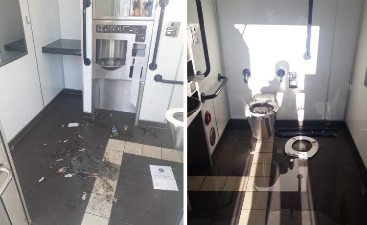ARSON ATTEMPT FORCES CLOSURE OF ACCESSIBLE TOILETS IN SANDOWN