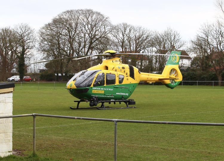 UPDATED: MONDAY MORNING MISSION FOR AIR AMBULANCE FOLLOWING SHANKLIN SCRAMBLING