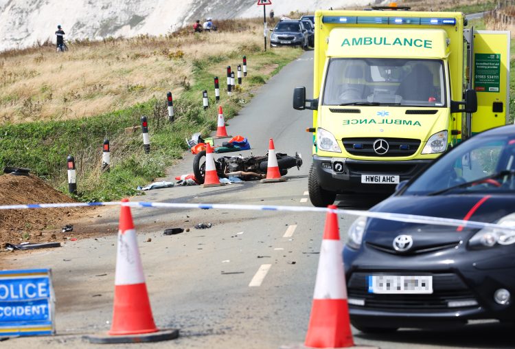 MOTORCYCLIST INJURED IN MILLY ROAD CRASH FOUND GUILTY OF DRIVING WITHOUT DUE CARE