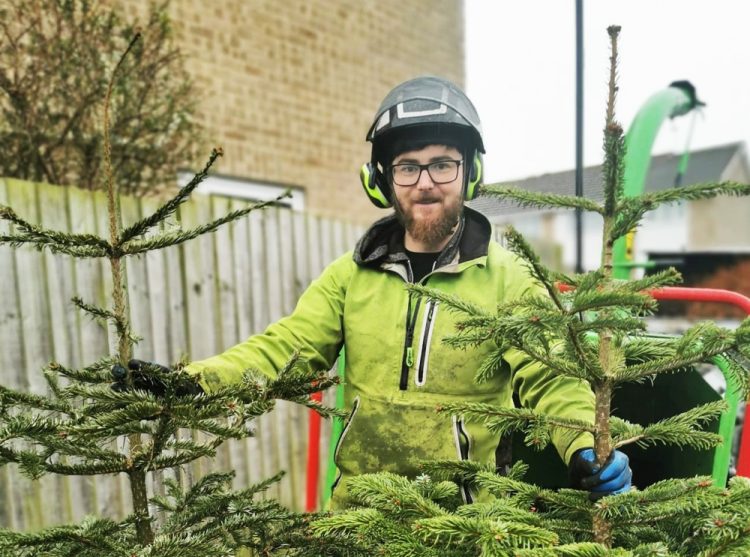 CHRISTMAS TREE COLLECTION RAISES £1,200 FOR PROSTATE CANCER SUPPORT GROUP