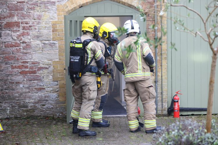 SMALL ELECTRICAL FIRE TACKLED AT QUARR ABBEY
