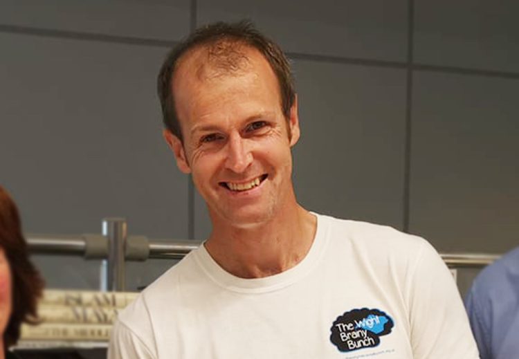 BRAINY BUNCH’S MARK BATTLES ON AS MRI SCAN REVEALS TUMOUR GROWTH