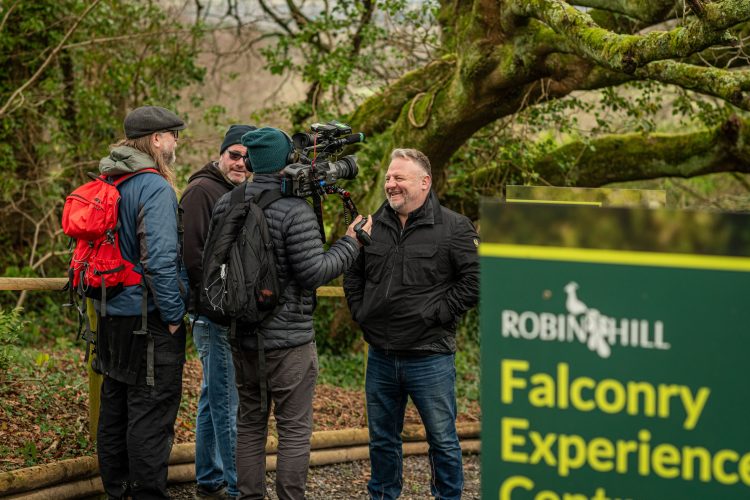 ROBIN HILL MAKES TV DOCUMENTARY WITH THE ISLE FILM COMPANY