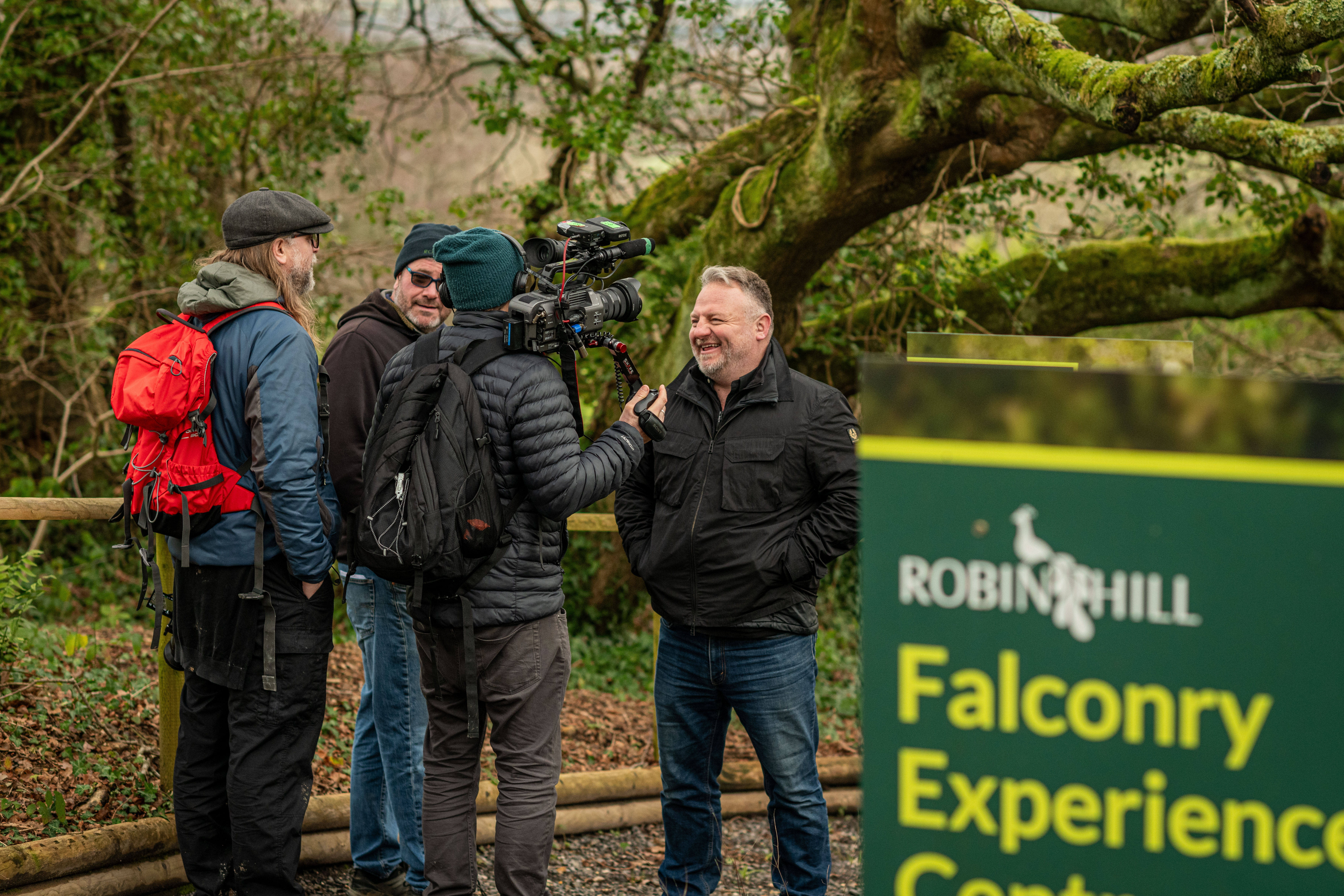 ROBIN HILL MAKES TV DOCUMENTARY WITH THE ISLE FILM COMPANY