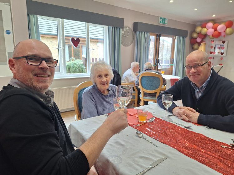 VALENTINE’S DAY CELEBRATED AT PAIR OF ISLAND CARE HOMES