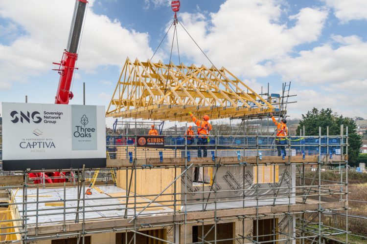 CONSTRUCTION BEGINS AT THREE OAKS TO HELP BOOST AFFORDABLE HOUSING STOCK