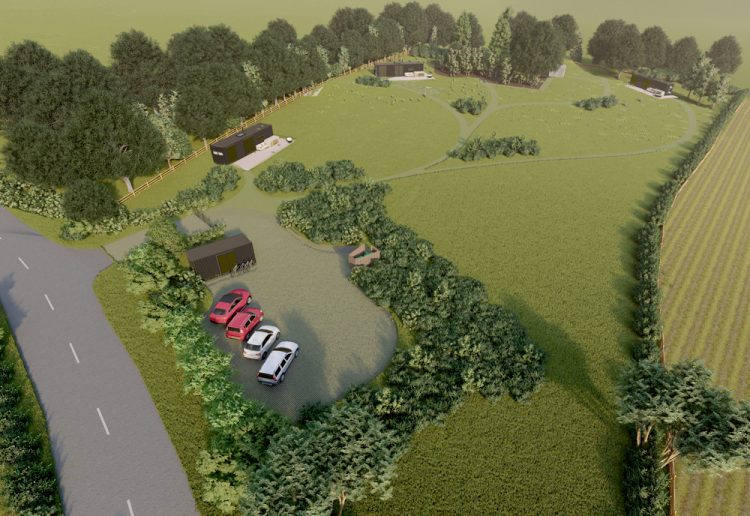 CONTAINERS COULD BE USED FOR ‘HIGH END’ GLAMPING SITE IN CALBOURNE