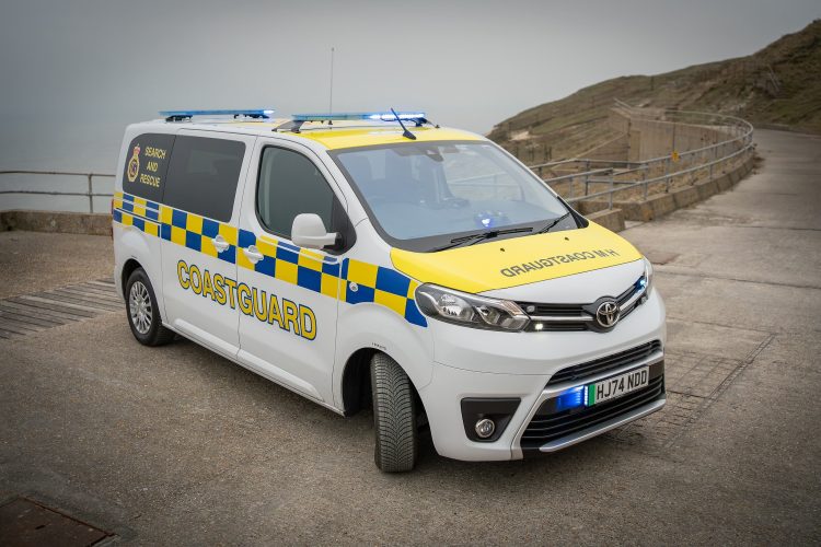 NEEDLES COASTGUARD HANDED NEW ALL-ELECTRIC MULTI-PURPOSE VEHICLE