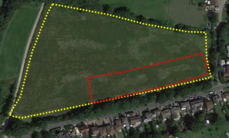 PLAN TO BUILD 14 HOMES ON LAND IN NORTHWOOD REFUSED BY COUNTY HALL