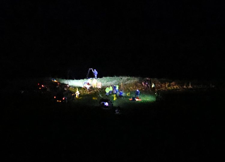 COASTGUARD IN MAJOR CULVER RESCUE AS CASUALTY LOCATED OVER CLIFF