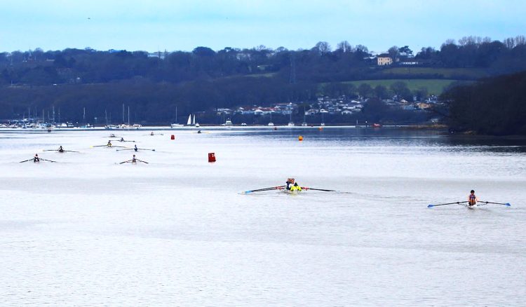 ISLE OF WIGHT ROWING CLUBS COMPETE IN FIRST RIVER MEDINA TIME TRIAL OF 2025