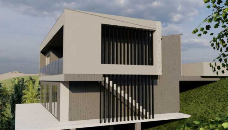 ‘ULTRA-MODERN’ 3-BED HOME COULD BE BUILT IN THE GROUNDS OF VENTNOR TOWERS