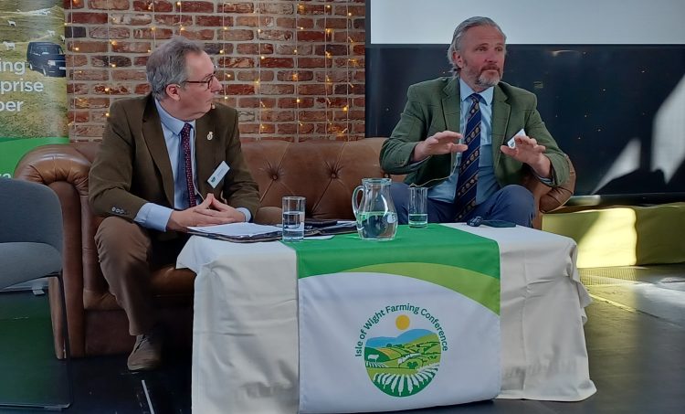 WHITEHALL TAKES A HIT AT RECENT ISLE OF WIGHT FARMING CONFERENCE