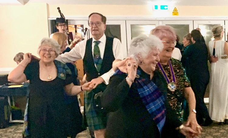 ISLE OF WIGHT CALEDONIAN SOCIETY CELEBRATES BURNS NIGHT AT COWES HOTEL