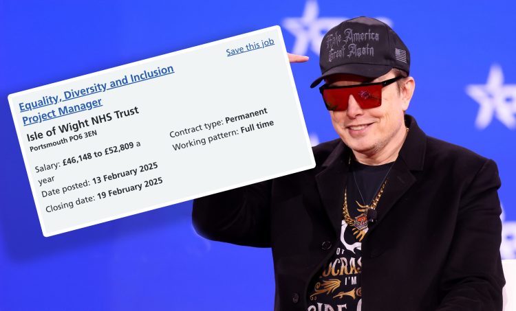ELON MUSK HAS HIS SAY ON CONTROVERSIAL ISLE OF WIGHT NHS DIVERSITY ROLE