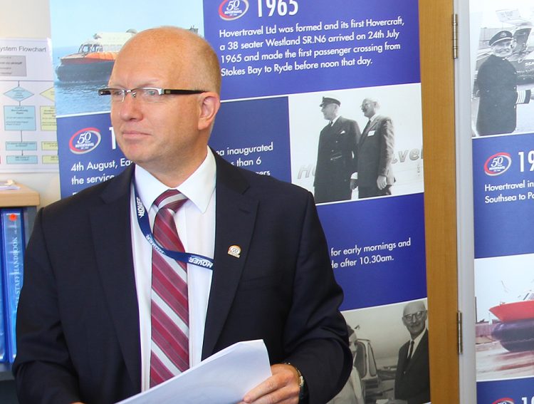 HOVERTRAVEL BOSS NEIL CHAPMAN LEAVING CROSS-SOLENT FIRM AFTER 15 YEARS