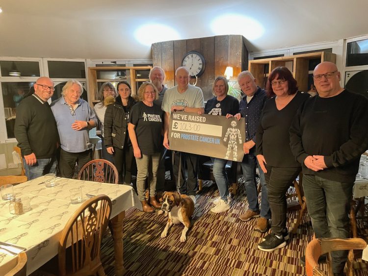 POPULAR PUB RAISES MORE THAN £1,000 FOR PROSTATE CANCER RESEARCH