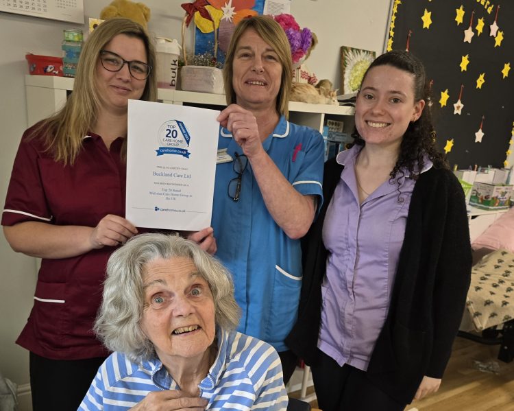 INGLEFIELD CARE HOME NAMED IN UK’S TOP 20 CARE HOMES FOR 2025