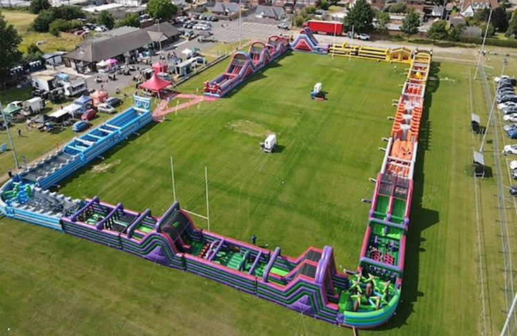 CAN YOU CONQUER THE UK’S LARGEST INFLATABLE ASSAULT COURSE?
