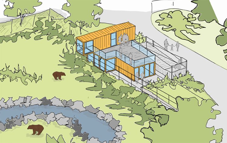 PLANS FOR NEW BEAR VIEWING PLATFORM AT WILDHEART SANCTUARY SUBMITTED