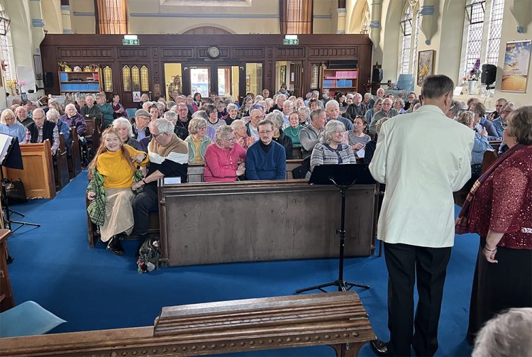 LOCAL CHOIRS JOIN FORCES TO SUPPORT THE MND ASSOCIATION