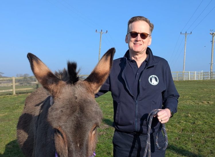 PHOTOS: ISLE OF WIGHT DONKEY SANCTUARY WELCOMES 12 NEW DONKEYS AND GENERAL MANAGER