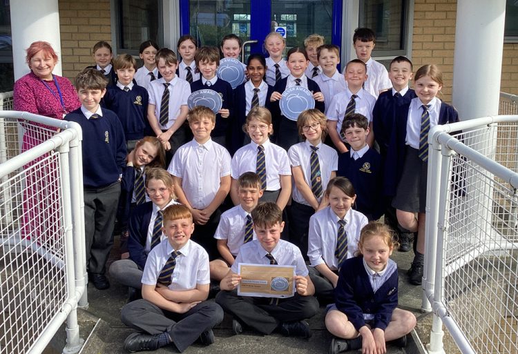 HEALTHY EATING PROJECT EARNS DOVER PARK PRIMARY A PEACH SILVER AWARD