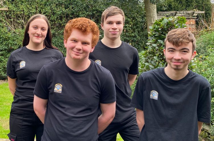 ISLE OF WIGHT COLLEGE STUDENTS LAUNCH DOG TOY BRAND ‘PAWS OF WISDOM’